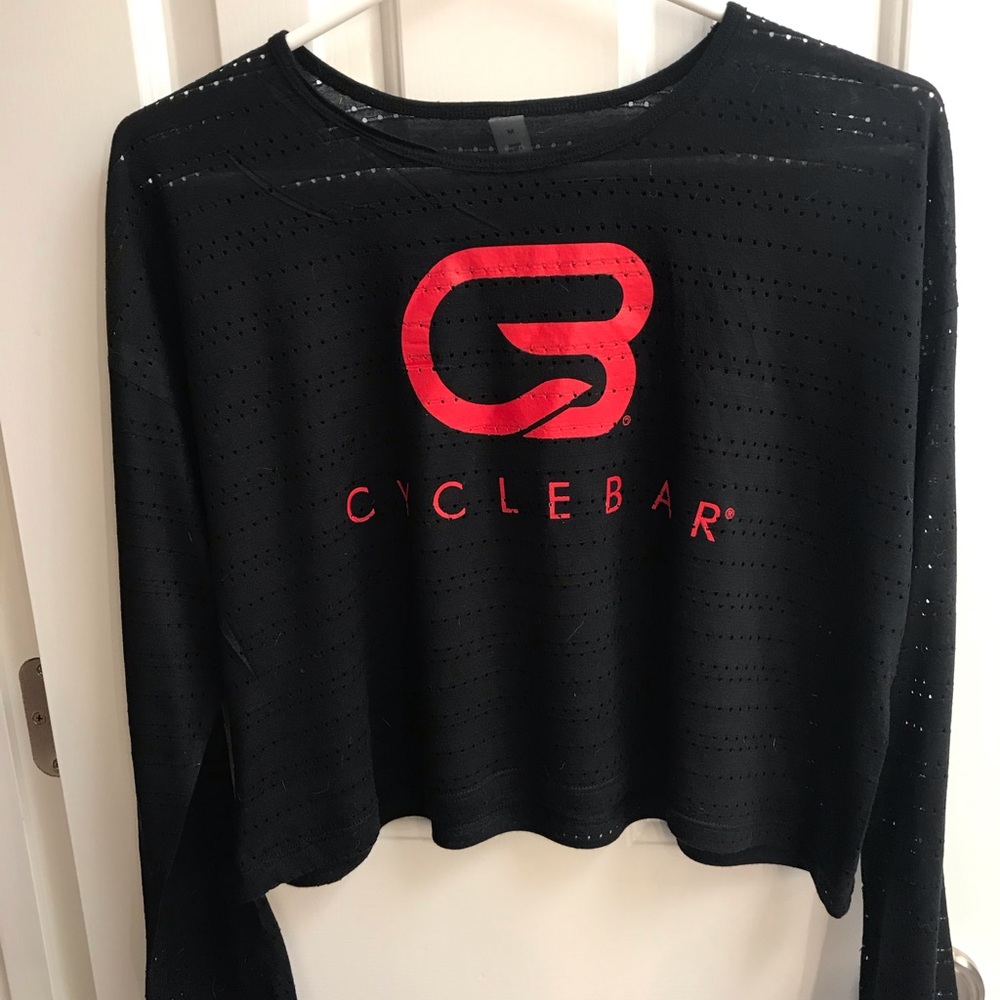 Cyclebar Long Sleeve Crop- M